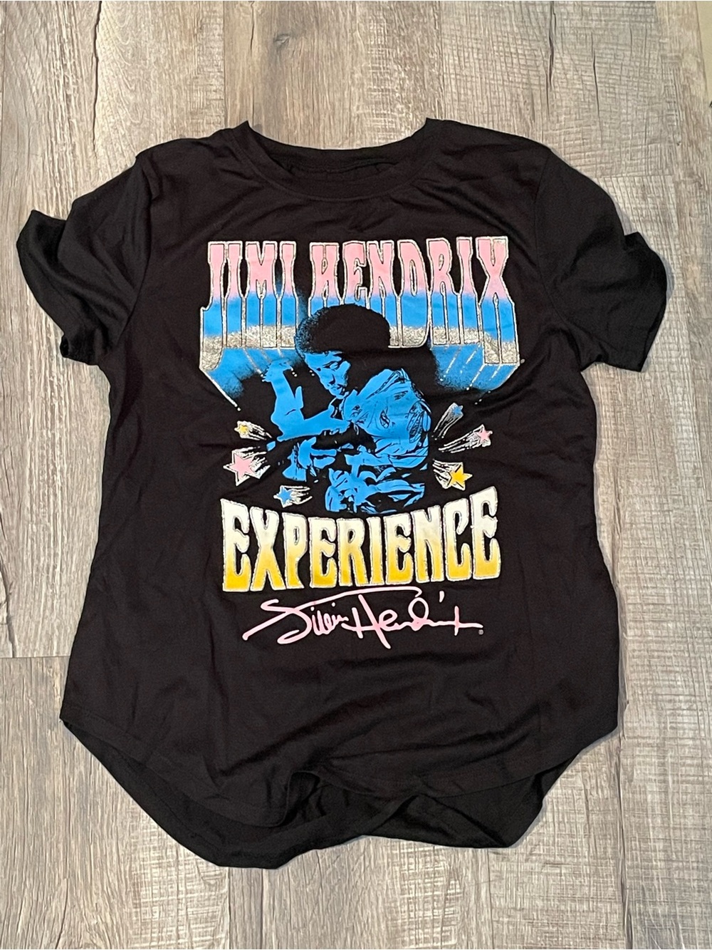 Jimi Hendrix Experience Graphic Tee - Black small